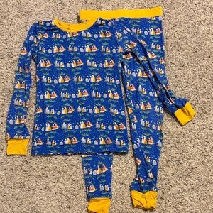 Poppy Kids Co Nativity Christmas Kids Pajama Set